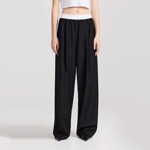 Tibi "Marit" Pants in Black, size XL (fits XL-XXL)